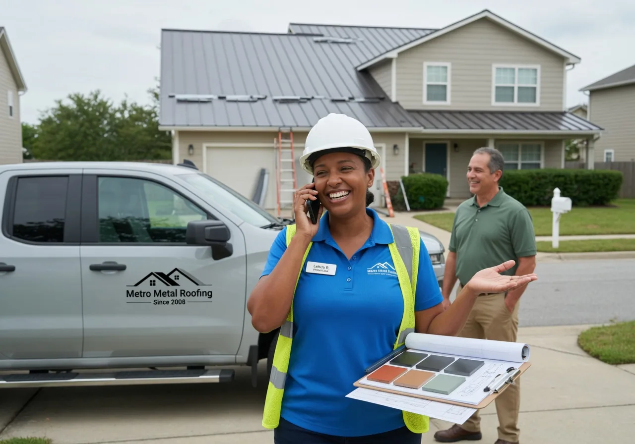 Storm Damage Metal Roof Repair in Hayes Center, NE